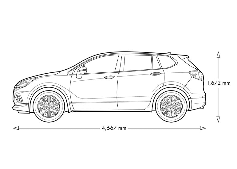 Buick Envision 2020 Especificaciones